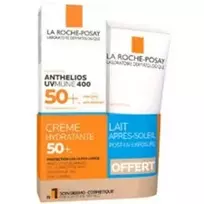 La Roche-Posay ANTHELIOS UVMUNE 400 Hydrating Cream SPF 50 + After-Sun Milk 50 ml + 75 ml