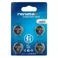 Baterija – Renata CR2032 ličio 3 V, 260 mAh, 4 vnt.