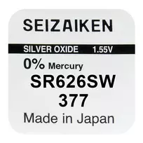 Baterija – Seiko 377 (SR626SW) Sidabro Oksido Laikrodžio Baterija, 1 vnt.