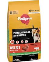 PEDIGREE Professional Nutrition Adult Mini su jautiena ir daržovėmis 2 × 12 kg – sausas ėdalas suaugusiems mažų veislių šunims
