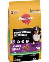 PEDIGREE Professional Nutrition Adult Maxi su paukštiena ir daržovėmis 2 × 12 kg – sausas ėdalas suaugusiems didelių veislių šunims
