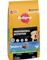 PEDIGREE Professional Nutrition Junior su paukštiena ir daržovėmis 2 × 12 kg – sausas ėdalas vidutinių ir didelių veislių šuniukams