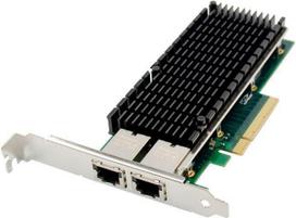 MicroConnect PCIe x8 dviguba RJ45 10GbE tinklo plokštė