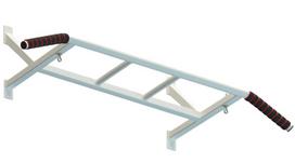 Prie sienos montuojamas skersinis SANRO LT-PRO Baltas, iki 150kg