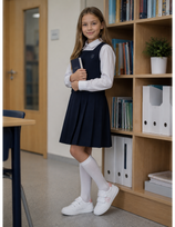 Biomecanics barefoot mokykliniai batai mergaitėms, Balta