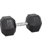 Šešiakampis hantelis inSPORTline Hexsteel 40 kg