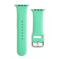 Hurtel Silikoninė APS apyrankė laikrodžiui Apple Watch 9 / 8 / 7 / 6 / 5 / 4 / 3 / 2 / SE (41 / 40 / 38mm) Strap Watch Bracelet Mint