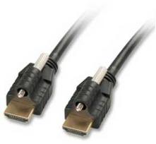 HDMI kabelis - Lindy didelės spartos užraktas 5 m