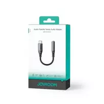 Joyroom SY-C01 Adapter DAC Type-C to 3.5mm Mini Jack, 60W, 0.14m / black