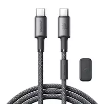 Joyroom A50 Unlimited Series Type-C - Type-C Cable 60W 480mb/s 1.2m with Magnetic Organizer / Gray