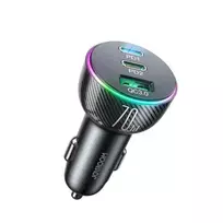 Joyroom JR-CL26 Car Charger 3-in-1 (C+C+U) Bluetooth FM Transmitter PD 70W / black