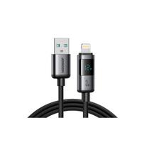 Kabelis S-A16 Lightning - USB A 3A 1.2m Black
