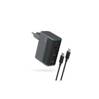 Lādēšanas komplekts Charger 100W + Cable 2C1A Grey