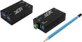 Exsys EXSYS EX-1181HMS 4 prievadų USB 3.2 Gen1 HUB su 15KV ESD apsauga nuo viršįtampių