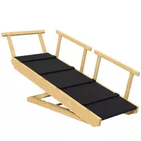 Sulankstoma rampa šunims su nuimamais turėklais, iki 40 kg, 85 x 40 x 78,5 cm
