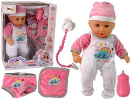 Lėlė - kūdikis su priedais Tutu Love, 38 cm, rožinė sp.