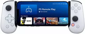 BCK Backbone One for iPhone PlayStation Edition Balta Lightning Žaidimų pultelis PC, „Playstation“, XBOX, iOS