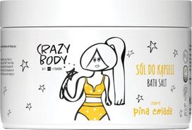Vonios druska HiSkin Crazy Body Pina Colada, 300 g