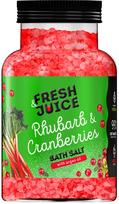 Vonios druska Fresh Juice Rhubarb & Cranberries, 700 g