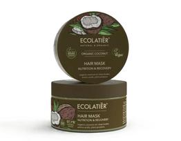 Kaukė plaukams Ecolatier Organic Coconut, 250 ml