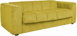 Home4You Spring Sofa-lova STELLA su spyruokliniu čiužiniu, geltona