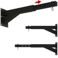 Sieninis laikiklis bokso kriaušei, plienas, 60 kg, 45-65 cm, 1 vnt