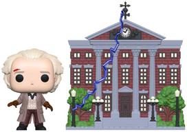 Funko POP figure Back To The Future Doc with Clock Tower