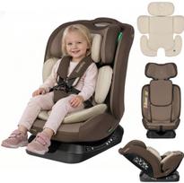 Automobilinė kėdutė Lionelo Aart I-Size Beige Chocolate, 0-36 kg, 40-150 cm