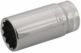 Ilgoji varžtų galvutė Bahco Bi-Hex Deep Socket, HEX, 60 mm, 3/8", 9/16"