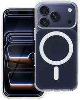 Oem Originalus „iPhone 16e“ (SE4 2025) / 17e dėklas, skaidrus „Fusion Mag Cover“, suderinamas su „MagSafe“, tamsiai mėlynas