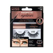 Magnetinės blakstienos su akių pieštuku Kiss Eyelash Kit 03