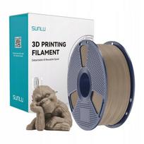 Sunlu Pla medienos filamentas 1.75mm 1kg - natūralus medžio efektas