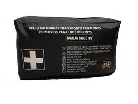 Naujos sudėties automobilio pirmos pagalbos vaistinėlė
