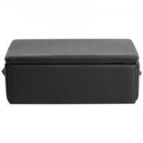 Pilateso reformerio dėžė, 63.5x43.5x22.9 cm, juoda, PU ir mediena