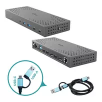 i-tec CATRIPLE4KDOCKPD2 laptop dock/port replicator