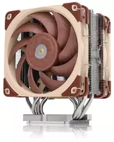 Noctua NH-U12S DX-4677, Oro aušintuvas, 12 cm, 450 RPM, 2000 RPM, Ruda, Šviesiai ruda, Sidabras