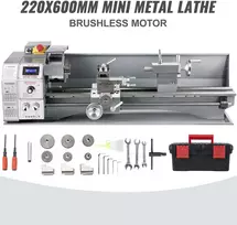 Mini tekinimo staklės metalui 750W 220V 50Hz vienfazis