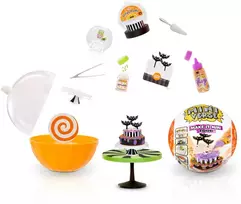 MGA's Miniverse žaidimų rinkinys Make It Mini virtuvėlė: Helovino licencijuota WB tema