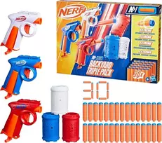 Nerf Backyard Triple Pack 3 blasters G1804
