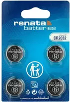 Baterija – Renata CR2032 ličio 3 V, 260 mAh, 4 vnt.