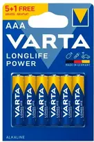 Baterijos – VARTA LR03 Longlife Power 1,25 Ah AAA, 6 vnt.