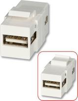 USB Keystone jungtis – Lindy USB-A tipo lizdas-lizdo lizdas Keystone modulis