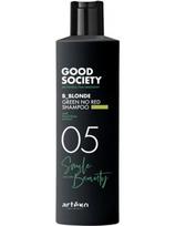 Artego šampūnas šviesiems arba žiliems Good Society 05 B_Blonde Green No Red 250ml