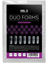 Nails Cosmetic nagų prailginimo formelės Nails DUO Top Forms Nr4 120vnt