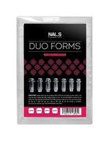 Nails Cosmetic nagų prailginimo formelės Nails DUO Top Forms Nr3 120vnt