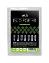 Nails Cosmetic nagų prailginimo formelės Nails DUO Top Forms Nr1 120vnt