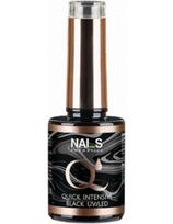 Nails Cosmetic gelinis lakas Nails Quick Intensive Black UV/LED Gel, 15ml
