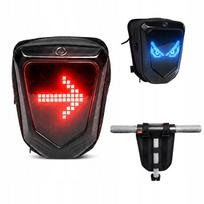 Elektrinio paspirtuko krepšys su LED Devil Eyes, Bluetooth ir Pixel ekranu