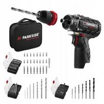 Atsuktuvas-gręžtuvas PARKSIDE PERFORMANCE PBSPA 12 E4, 12V, su akumuliatoriumi