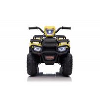 Vienvietis vaikiškas elektromobilis Quad JC915, geltonas